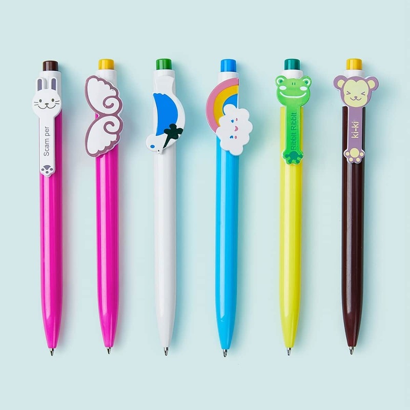 

Random Cartoon Press Ballpoint Pen 2pcs