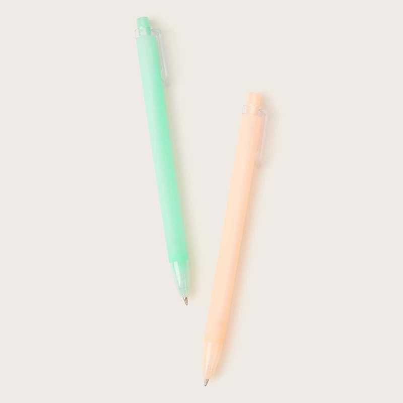 

Random Solid Press Gel Pen 2pcs