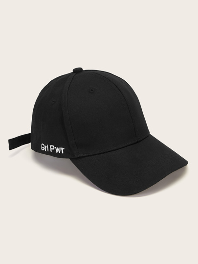 Letter Embroidery Baseball Cap