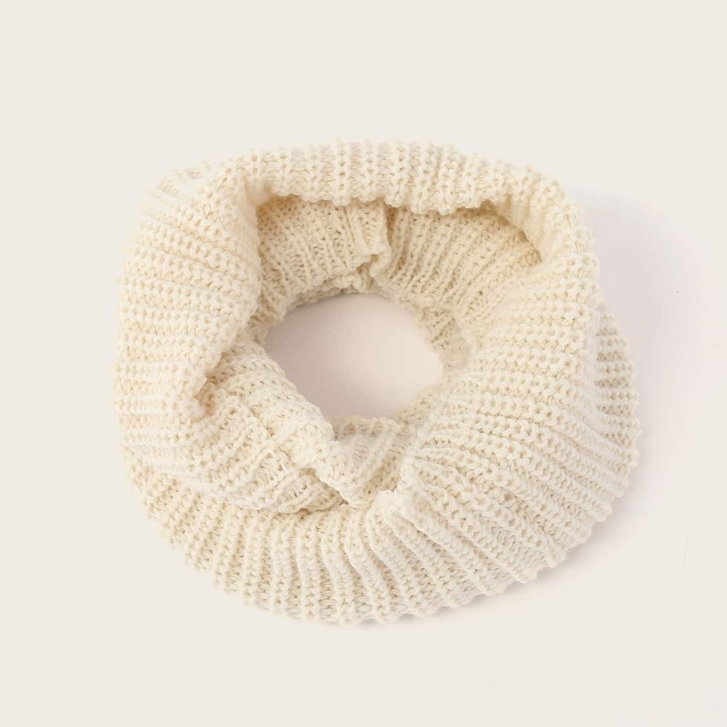

Solid Ring Scarf, Beige