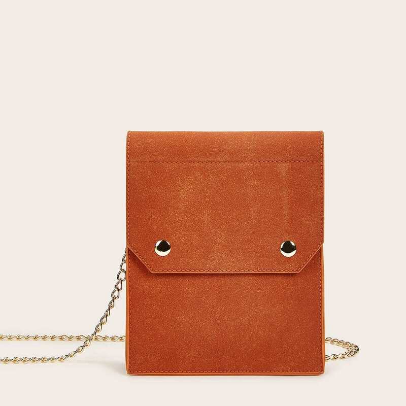 

Crossbody Phone Pouch, Brown