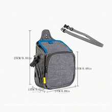 便攜式寵物訓練包散步,狗狗零食腰包 - 彩色 - 查看 2