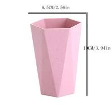 1 件套家用浴室漱口杯、牙刷杯、简约情侣漱口杯家居浴室装饰秋季装饰返校 - 彩色 - 查看 5