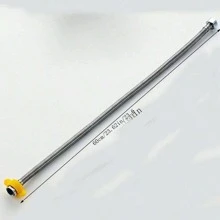 1pc Stainless Steel Braided Pipe 4-Point Double-Headed Toilet Water Tank Inlet Soft Hose, Hot & Cold High Pressure Water Inlet Pipe For Water Heater - Silver - View 2