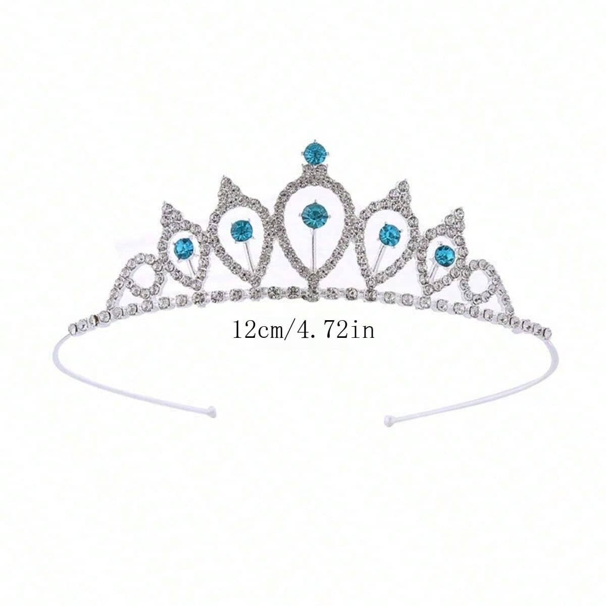 1pc Kids' Crown Headband, Children's Princess Crown Headwear For