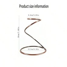 Convenient Pour Over Coffee Maker Set, Vintage Glass Coffee Dripper Pot With S-Shaped Stainless Steel Filter And Coffee Filter Paper Stand For Home, Office And Outdoor, Cold Brew Coffee - Bronze - View 2