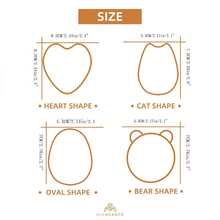 迷你八鍵拇指琴,便攜式可愛的桃花心木卡林巴樂器,多種風格的可穿戴吊飾禮物 - 彩色 - 查看 9