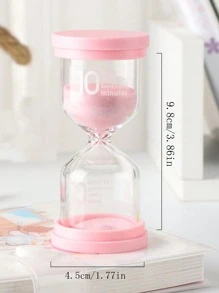 1 pièce Sablier décoratif de maison, décoration de bureau, petite décoration raffinée, sablier créatif multi-couleurs, multi-couleurs et multi-spécifications en option - Multicolore - Voir 6