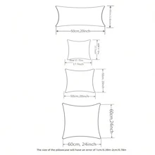 1pc Thickened Snow-Nick Four-Season Comfortable Sofa Pillowcase Without Core For Bedding, Farmhouse Style Home Decorative Cushion Cover