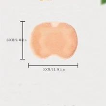 1 pieza de cepillo de baño holgado, cepillo de baño de silicona multifuncional de espalda, herramienta de limpieza y masaje corporal - Multicolor - Ver 7