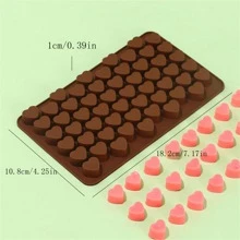 55件心形矽膠DIY環氧樹脂模具