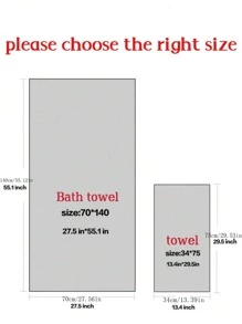 A Tắm Váy + A Mũ tắm , Nhung san hô Nắp nút , Siêu Mềm Và Hấp thụ , In Phòng tắm , Phòng tập thể dục , , Và Hằng ngày - Xem 5