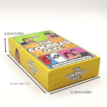 Lagoon Group The 5358 Couples Quiz,Party Game Couple Game - Yellow - View 2