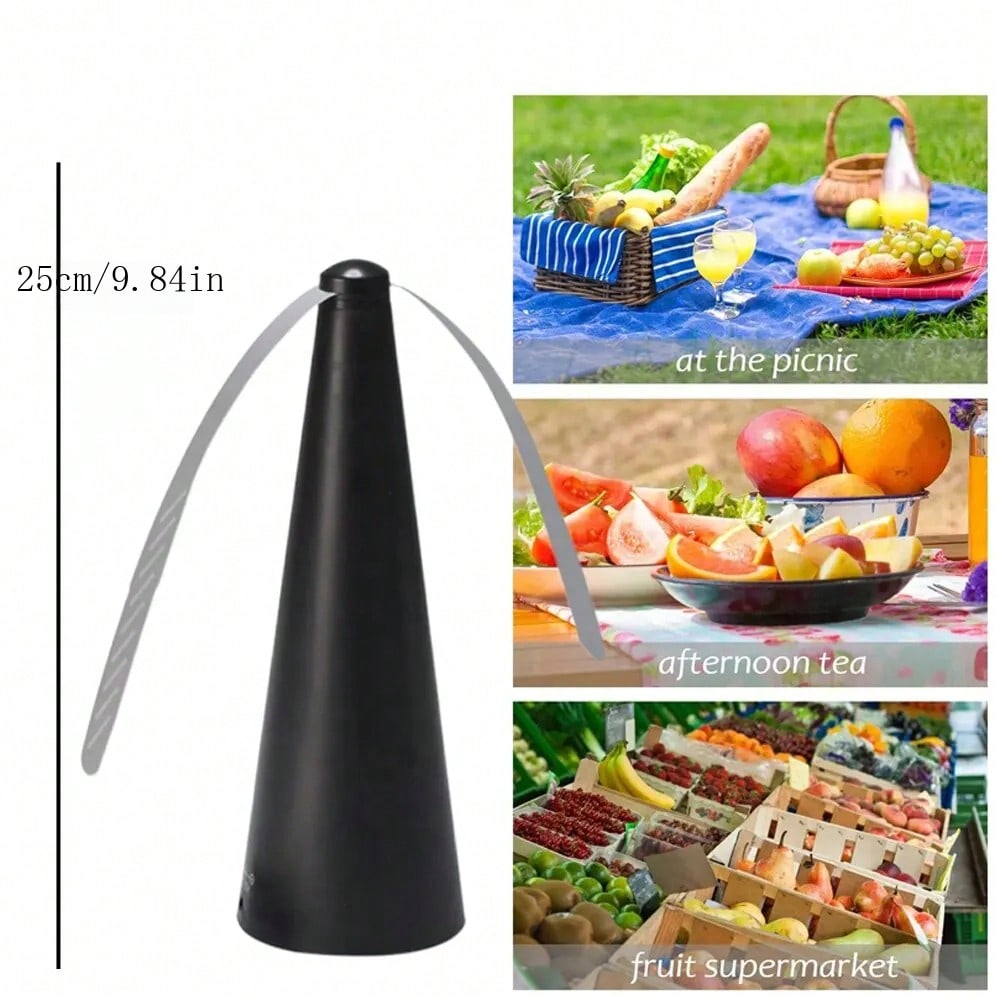 1 PC Outdoor Kitchen Fly Repellent Fan Fly Destroyer Food Protector