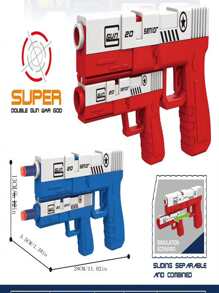 Soft Bullet Toy Gun - Parent-Child Type - Fun Shooting Target Practice - Outdoor Competitive Battle Toy - Multicolor - View 4