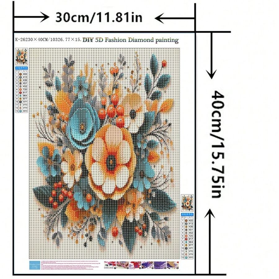 Kits De Pintura Com Diamante Para Adultos , Kit De Arte Paisagístico5d