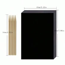 50 Sheets 32k Scratch Art Paper Diy Art Craft Rainbow Magic Scratch Off Paper With 5 Bamboo Pens - Colorful Scratch Paper - View 2