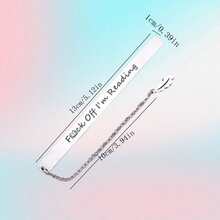 1入不銹鋼書籤,搭配時尚個性化葉子吊飾,是教師節或節日送給老師最好的禮物,學生畢業季的小禮物也毫不遜色 - 銀色 - 查看 6