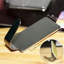 5/10入組不鏽鋼自粘掛勾,可黏貼於牆面和門上的掛勾 - 銀色 - 查看 2