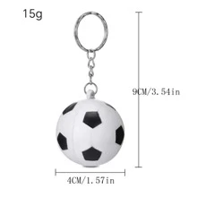 1 Pieza/6 Piezas/12 Piezas Nuevo Miniaturas En Simulación De 3cm Fútbol, Baloncesto, Tenis, Llavero De Rugby Para Llaves Del Coche/regalo De Graduación - multicolor - Ver 2