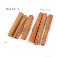 Cirelle 5支/包，10支/包天然肉桂、八角、丁香、月桂叶、茴香香薰棒，适用于桌面摆件、办公室、天然植物香薰摆件，适用于香薰蜡烛、石膏配件、精油、香薰DIY材料、拉玛餐桌装饰、卧室用品、客厅用品、特别礼物、送给女性/女孩/女友的礼物 - 天然肉桂(1件) - 查看 3