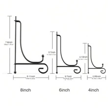 Foldable Triangle Iron Art Stand, European Style Minimalist Metal Ornament Display Stand For Tea Cake Frame Plate Gifts Birthday Graduation