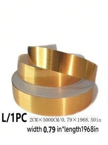 1pc Self-Adhesive Chamfering Silver Seam Sticker For Marble Tiles - Gold - View 11