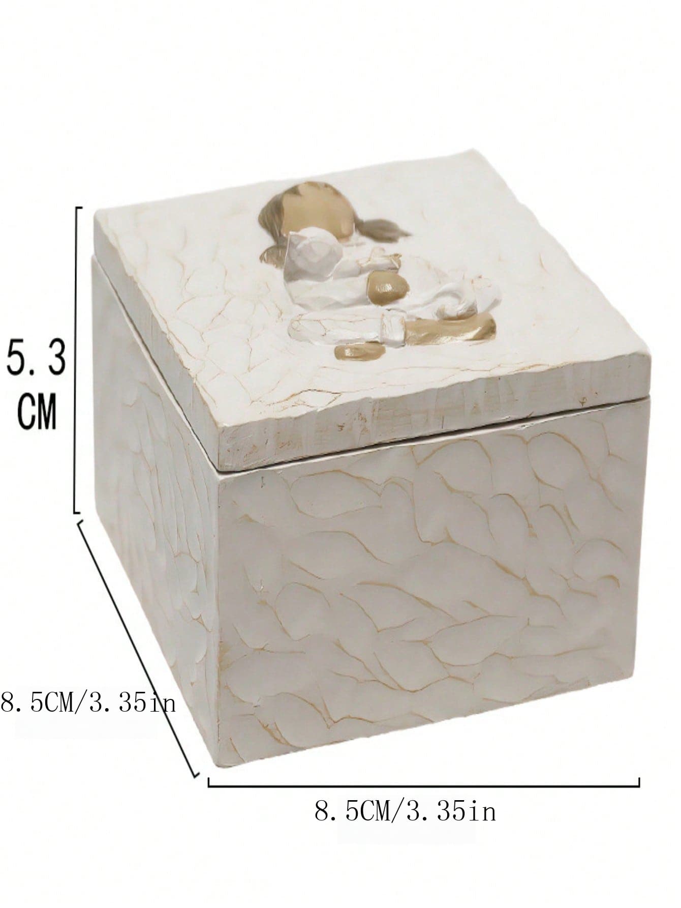 Creative DECO Caja Madera De Recuerdos Personalizada Para San Valentín