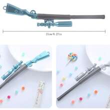 3 Creative Sniper Rifle Shaped Neutral Pens Cute Stationery Office Supplies Signature Pens For Students - Multicolor - View 3