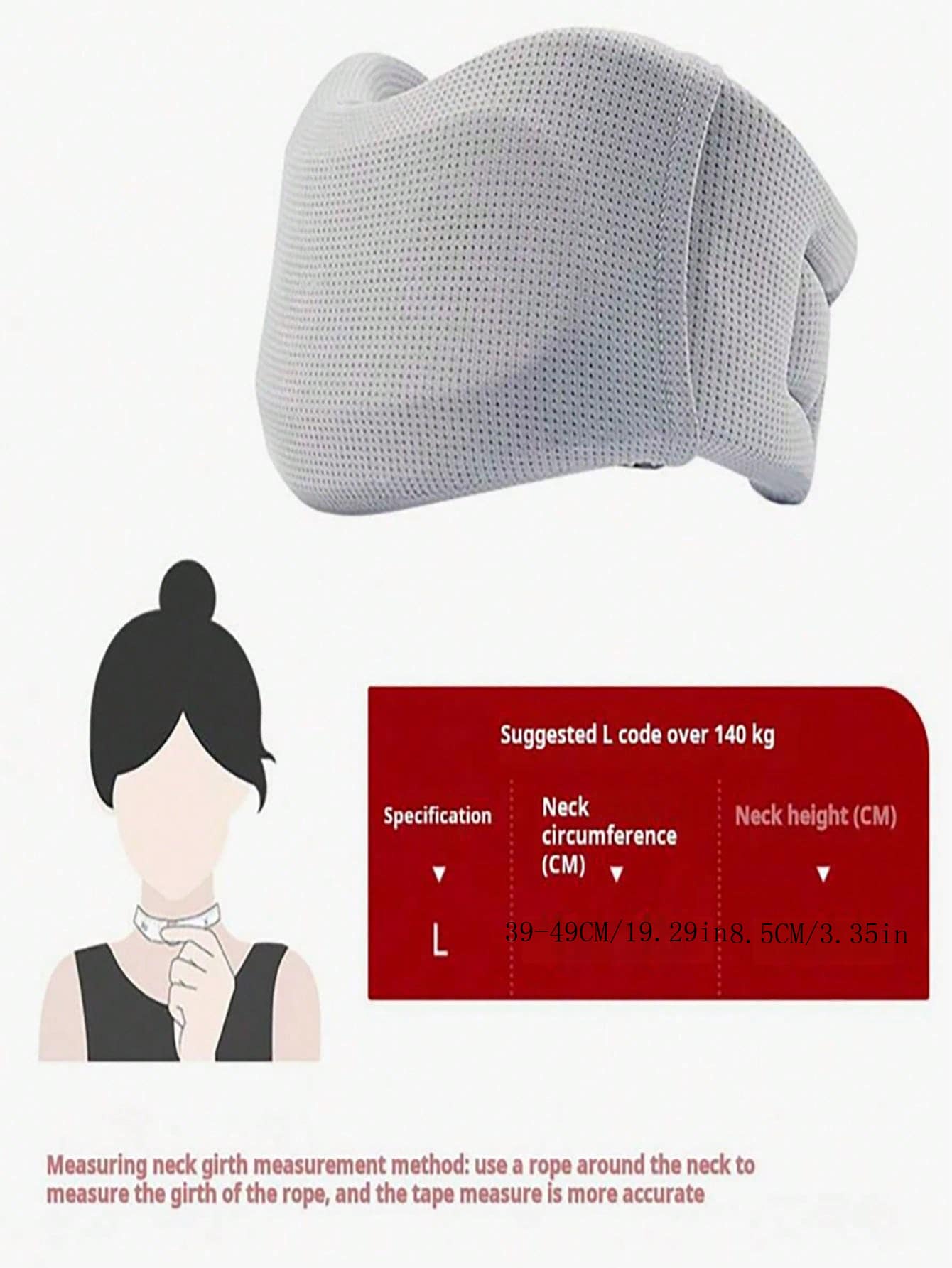 1pc Cervical Spine Neck Support Posture Neck Pillow Fixing Bracket Neck