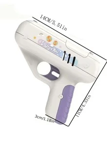 Pistola De Paleta Con Sonido Mejorado, Juguete Creativo Electrónico Musical, Regalo Creativo Para Adultos [caramelo No Incluido] - Rosa - Ver 5