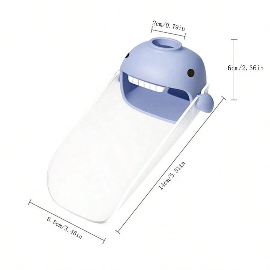 Kids' Faucet Extender, Silicone Cute Cartoon Design Sink Tap Extender