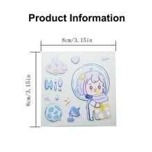 iimcko 100pcs Cute DIY Diary Stickers For Kids, Decorative Stickers - Non-Repetitive Designs For Kids - Random - View 2