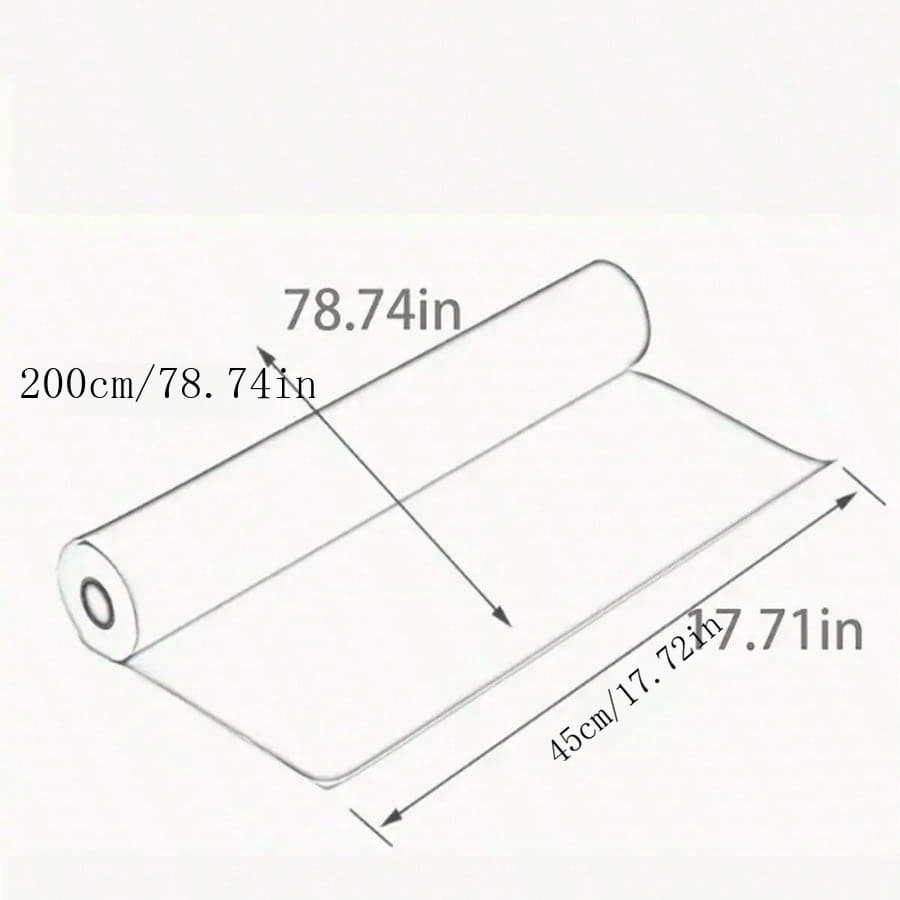 1 Roll Stained Glass Window Privacy Film NonAdhesive, UV Sun