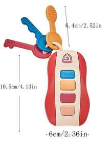 1pc Simulation Car Key Baby Music Sound Toy For Early Education, Suitable For Boys And Girls Baby Toys,Baby Toy,Toddler Toys,Toys For Baby Boy,Toys>Baby,Toys For Girls,Baby Toys,Toddler Toys,Baby Toy,Girl Toys,Infant Boy Toys,Baby Toys 1 Year,Baby Play,Infant Boy Toys,Toy For Baby