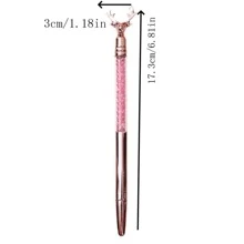 1 Miếng Hoạt hình Niềm vui Qủa tặng Tuần lộc Kim loại Con nai sừng tấm Hình dạng vào trong Dầu Đầu hươu Cát lún Bút ( Ngẫu nhiên ) - Nhiều màu - Xem 2