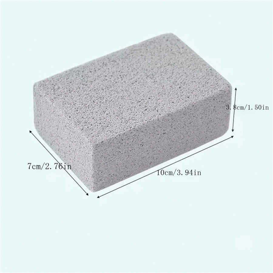 1pc Home Outdoor BBQ Simple Cleaning Brick Grill Tool High Temperature