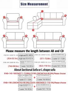 1 Vỏ bọc ghế sofa bằng lụa sữa in hoa trọn gói cho tất cả các mùa (Đi kèm với thanh cố định chống trượt) - Nhiều màu - Xem 6