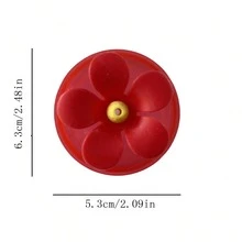 1入手持式蜂鳥餵食器,戶外掛式鳥餵食器,美麗創意透明馬森罐蜂鳥餵食器 - 彩色 - 查看 4