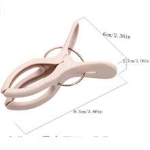 Windproof Quilt Clips For Household Use A Clothes Peg For Drying Sheets   Fixed Air Drying Clip Plastic Clips - Pink - View 2