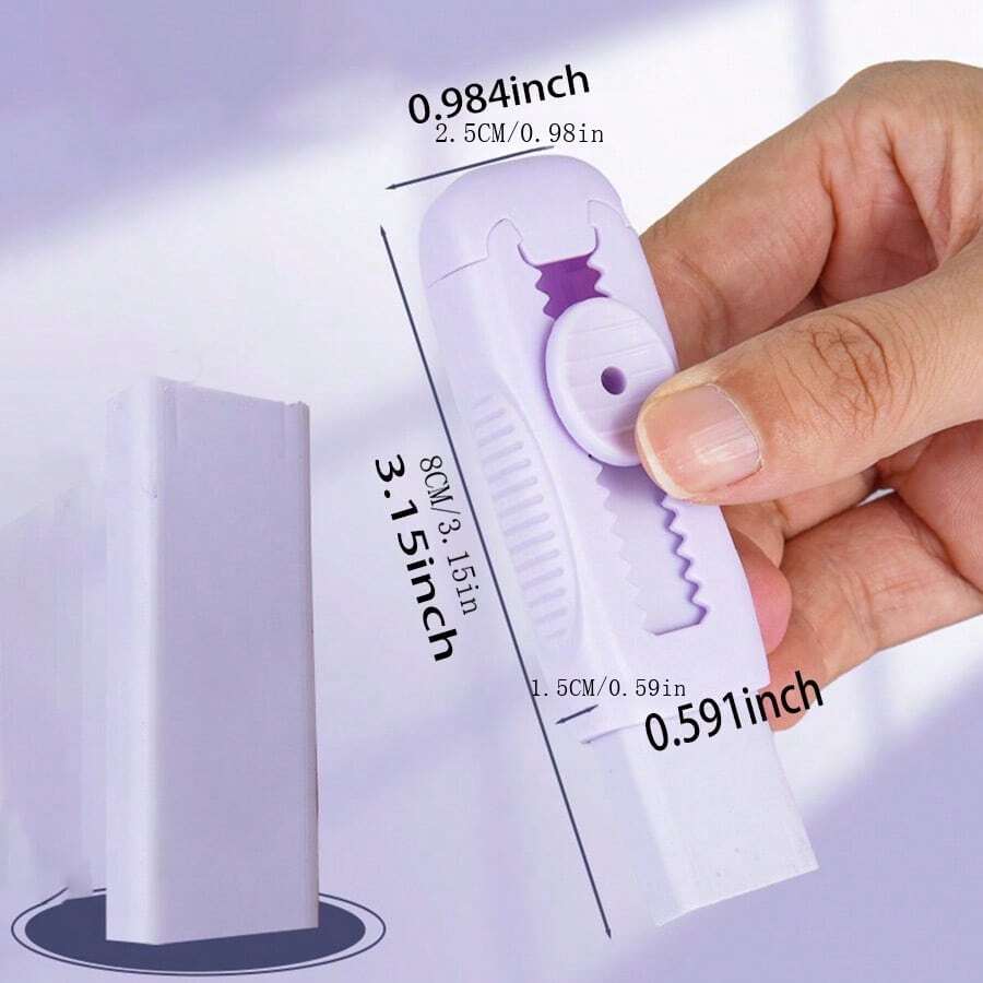 1pc [With 2 Extra Eraser Refills] Random Color Macaron Push-Pull Eraser ...