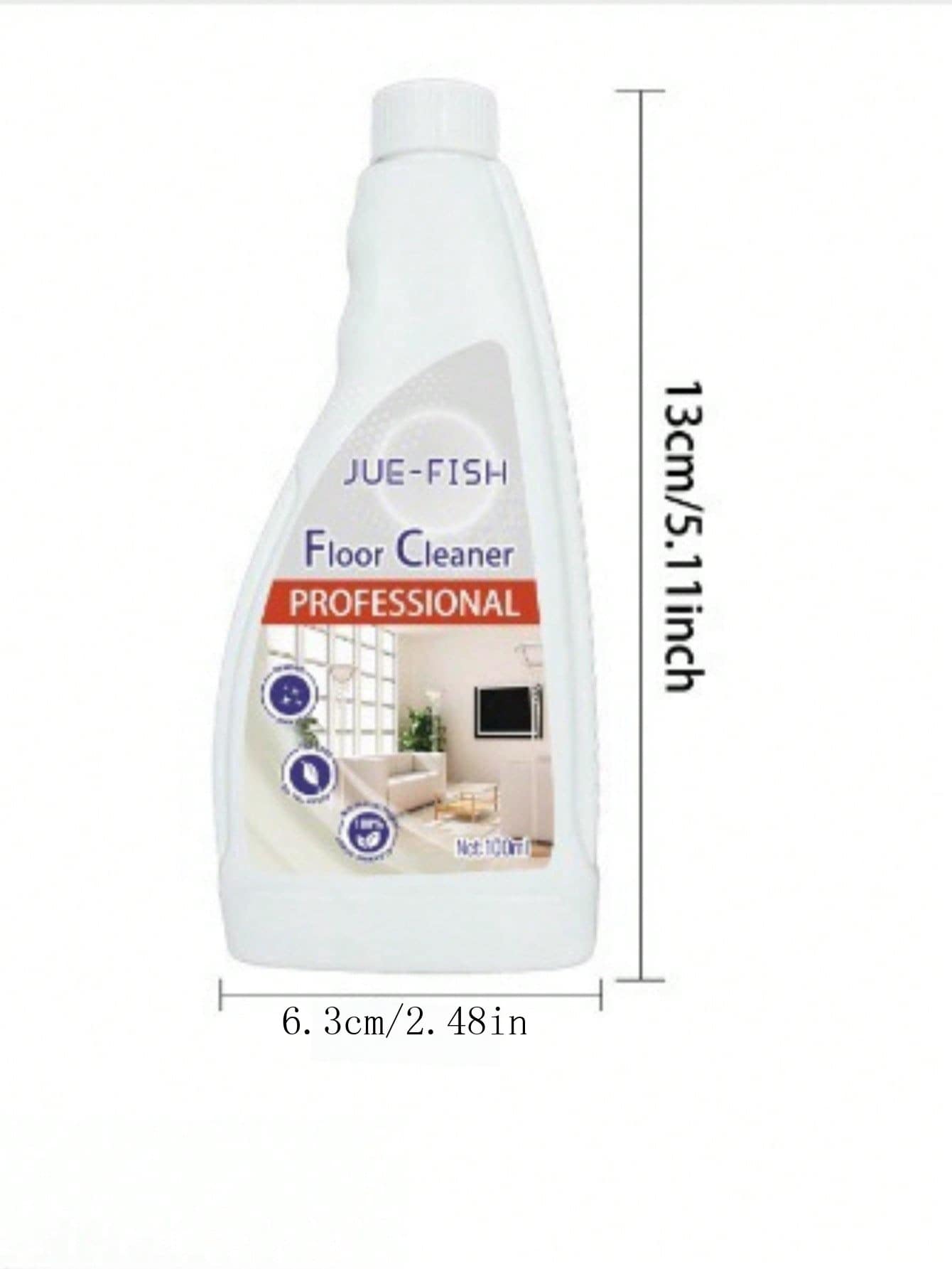 JueFish Floor Cleaner Household Wood Ceramic Tile Maintenance Cleaning