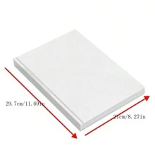 100 Piezas De Papel De Oficina Blanco Tamaño A4 80 Gsm, Tamaño De Carta/tamaño Legal