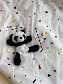 Imã de Geladeira de Tecido Fofo de Panda, Imã de Animal de Pelúcia Criativo para Espelhos de Bicicleta, Bolsas, Decorações, Melhores Presentes