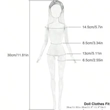 72件娃娃衣服及配饰，系列包括3件公主婚纱，3件连衣裙，4件泳装，2个泳圈，5个皇冠，5条项链，10副眼镜，20个衣架，20双鞋子，款式和颜色随机，适合11.5英寸娃娃，娃娃公主衣服/礼物（不含娃娃），房间装饰