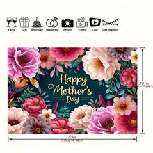 1 Miếng Ngày lễ Mẹ Đạo cụ chụp ảnh Băng rôn - Polyester Buổi tiệc Và Nhà  Trang trí tường Quân nhu - Nhiều màu - Xem 6