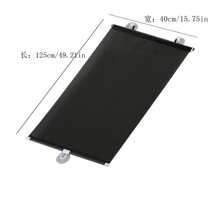 1 pezzo Tenda parasole telescopica, blocco parasole, tipo a ventosa per finestre domestiche, parasole senza fori, tenda a rullo per bagno 1 rotolo Carta da regalo in schiuma PE, carta da regalo minimalista con dettaglio a cuore bianco per feste