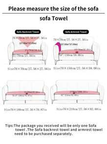 1入組織綢提花織物沙發坐墊套，適用於1 2 3 4座位沙發，扶手和靠背套，防滑，全季節通用