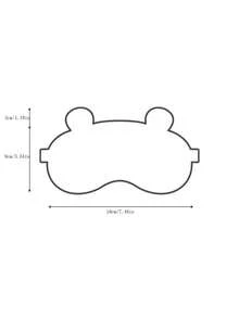 1pc Cute And Funny Sleep Mask For Kids And Students To Block Light For Sleeping, Can Be Used As Ice Pack Or Hot Pack For Napping And Eye Protection - Blue - View 5