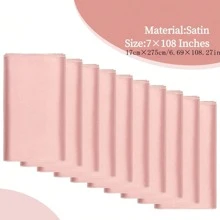 8/12/16 pezzi Fiocchi in raso color oro rosa per sedie, adatti per matrimoni, feste, festa di nascità, decorazioni per feste di compleanno